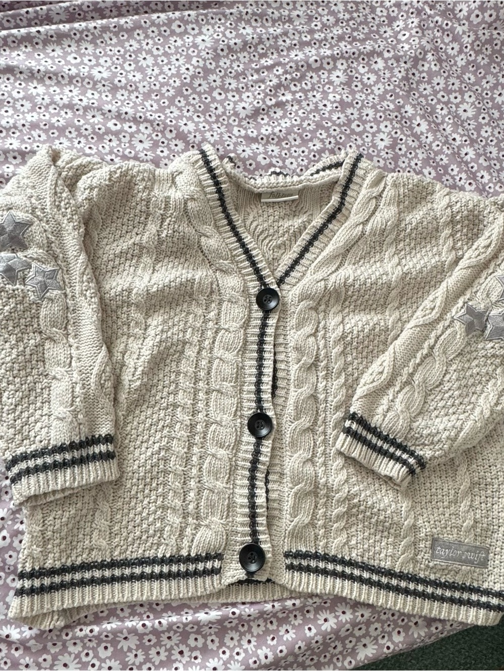 Taylor Swift Folklore Cardigan M/L Sweater Authentic